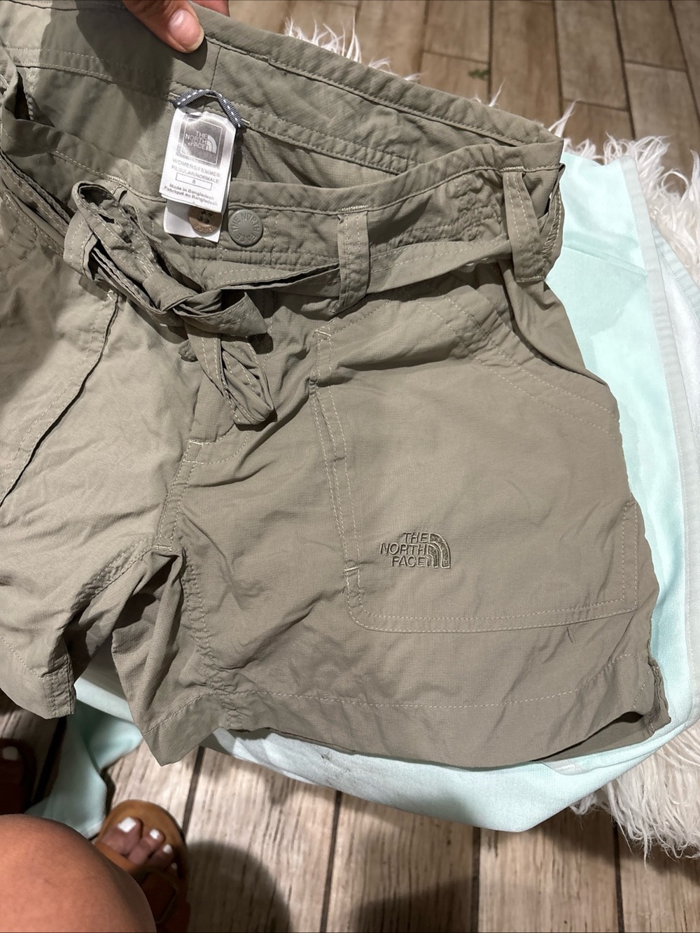 The North Face Olive Utility Women's Hiking Shorts